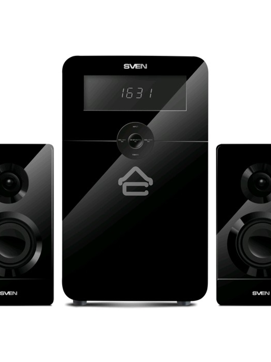 Акустическая система 2.1 SVEN MS-2250 / 80 Watt / ~230V 50Hz / Bluetooth / Black