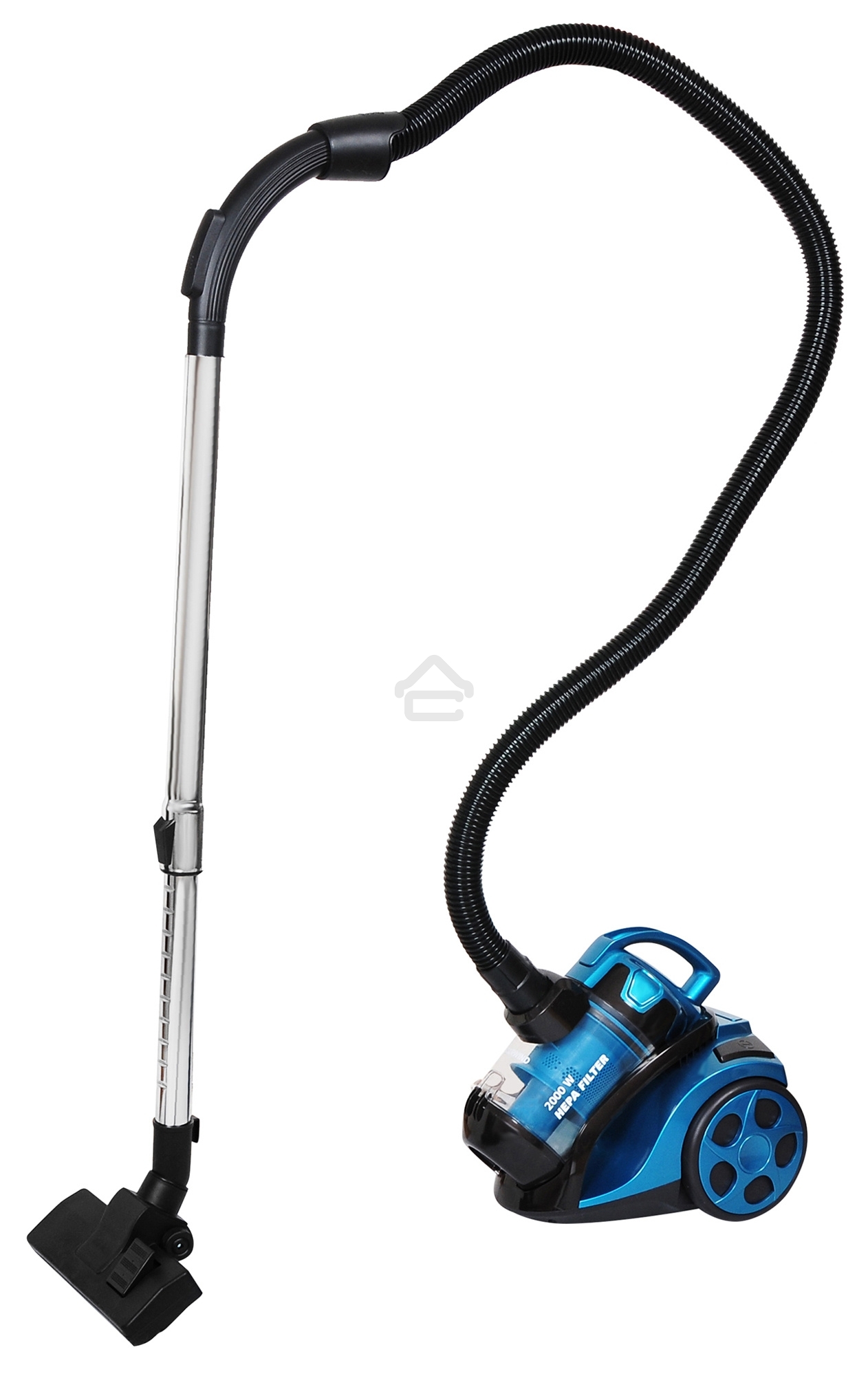 Пылесос Starwind SCV5630 голубой/черный, 350/2000 Вт, уборка сухая, пылесборник контейнер 2.5 л