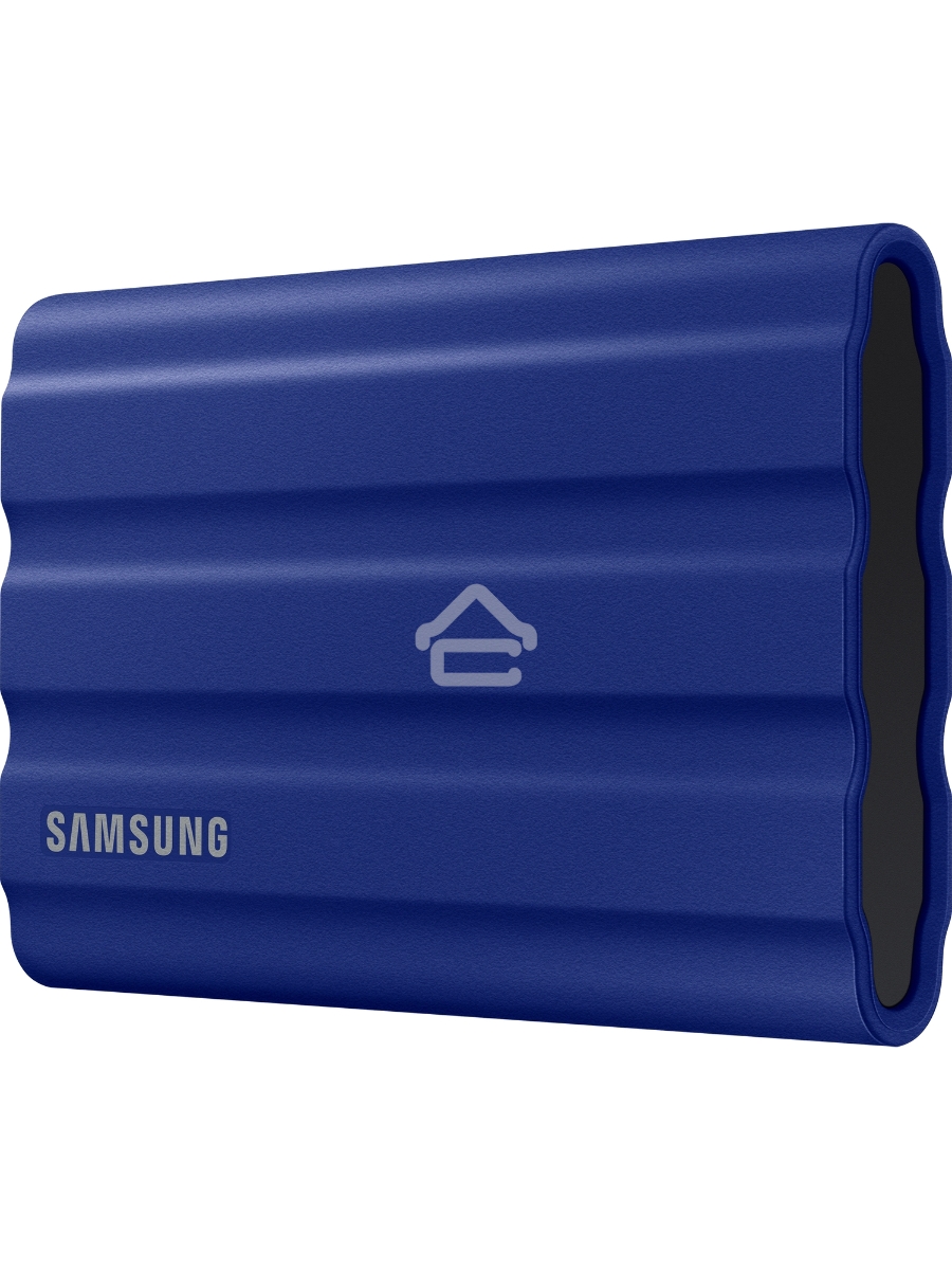 Накопитель SSD Samsung T7 Shield MU-PE1T0R/WW, USB3.2, 1ТБ, синий