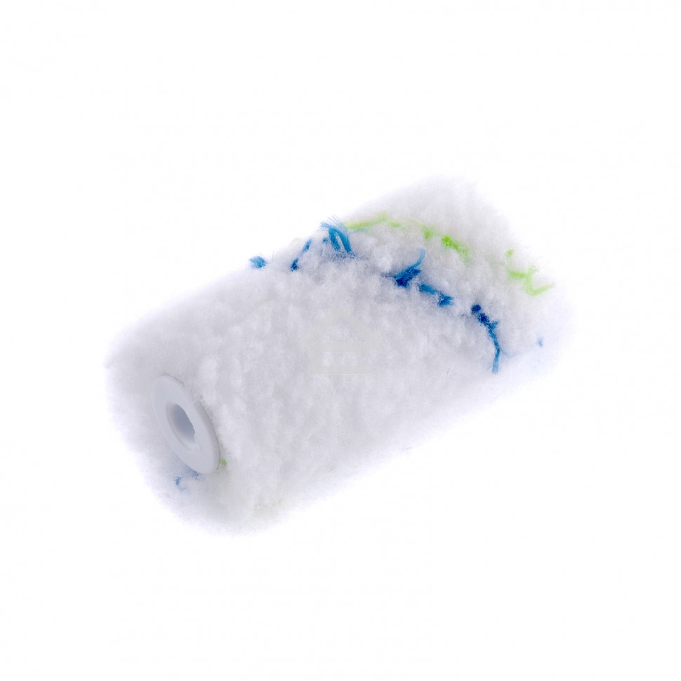 Мини-валик сменный Сибртех Водные краски,60 мм, ворс 12 мм,D - 16 мм, D ручки - 6 мм, полиэстер