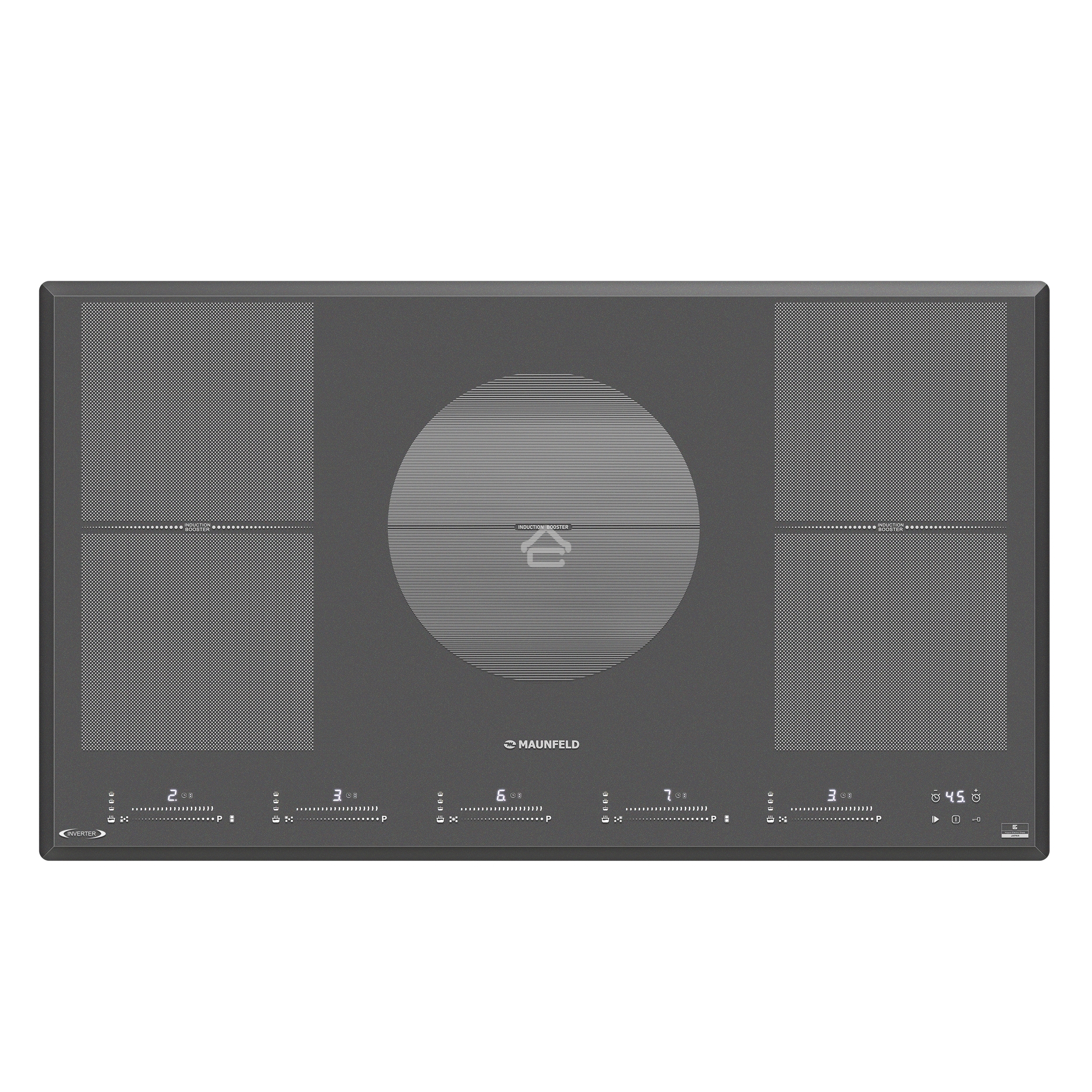 Индукционная варочная панель Maunfeld CVI905SFDGR Inverter