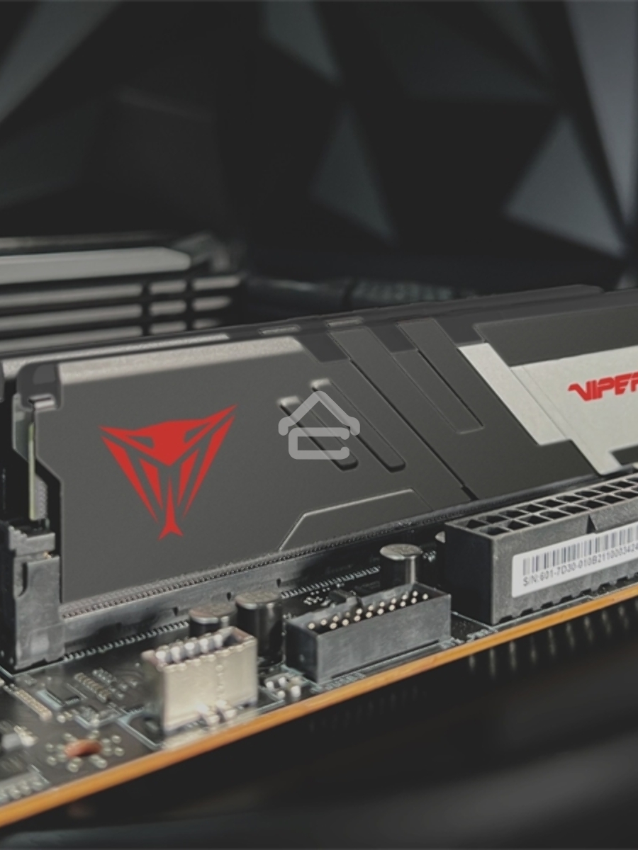 Оперативная память Patriot Viper Venom, DDR5, 32GB (2x16GB), 5600MHz, CL36, DIMM, с радиатором, черный