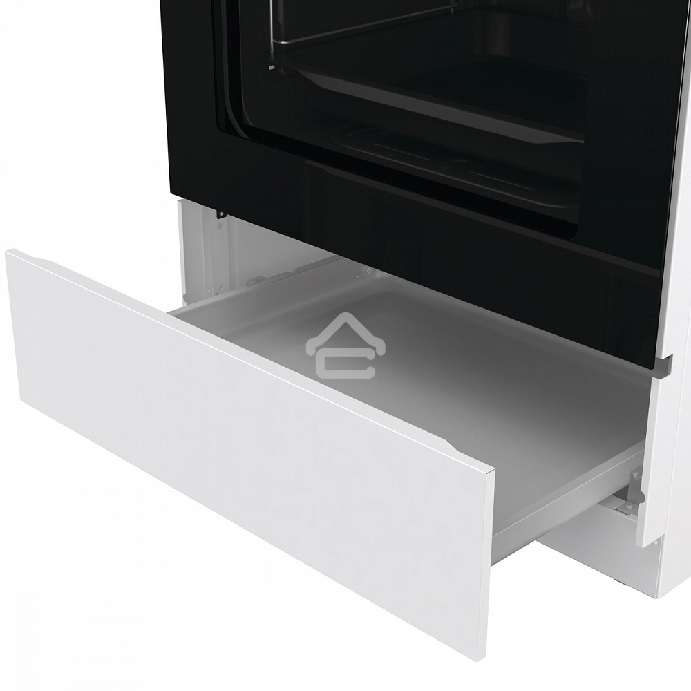 Плита газовая Gorenje GG6A11WF белый, конфорок 4 газовых, духовка 72 л, 60 см x 85 см x 60 см