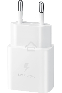 Сетевое зарядное устройство Samsung Adapter 15W Type C белый (EP-T1510NWEGEU)