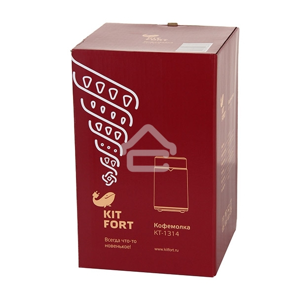 Кофемолка Kitfort КТ-1314 Напряжение: 220 - 230 В, 50/60 Гц.Мощность: 150 Вт.Вместимость: 60 г зерён.