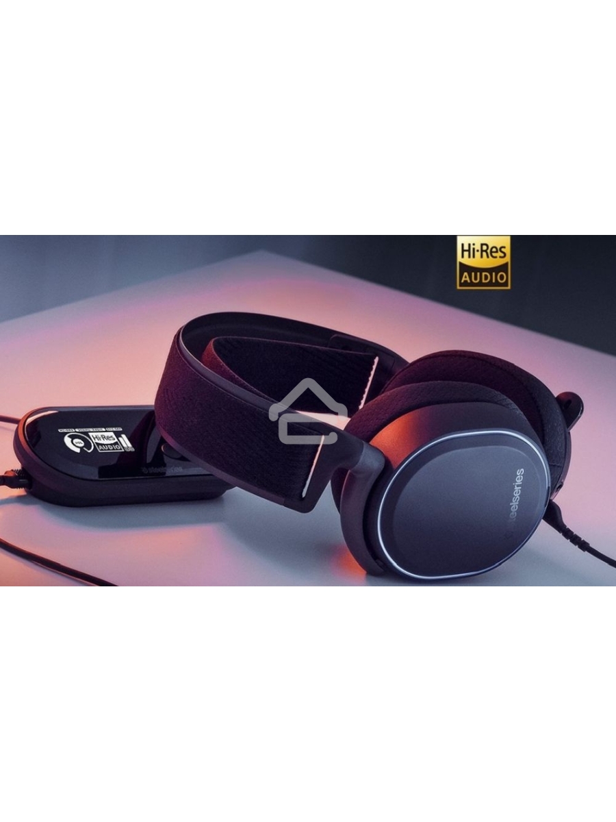 Наушники с микрофоном Steelseries Arctis Pro + GameDAC белый 3м мониторы оголовье (61454)