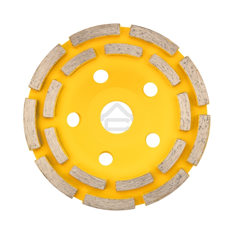 Чашка алмазная шлифовальная Kranz 2-ряд 125х22.2 мм