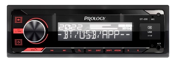 Автомагнитола Prology GT-200 1DIN 4x55Вт