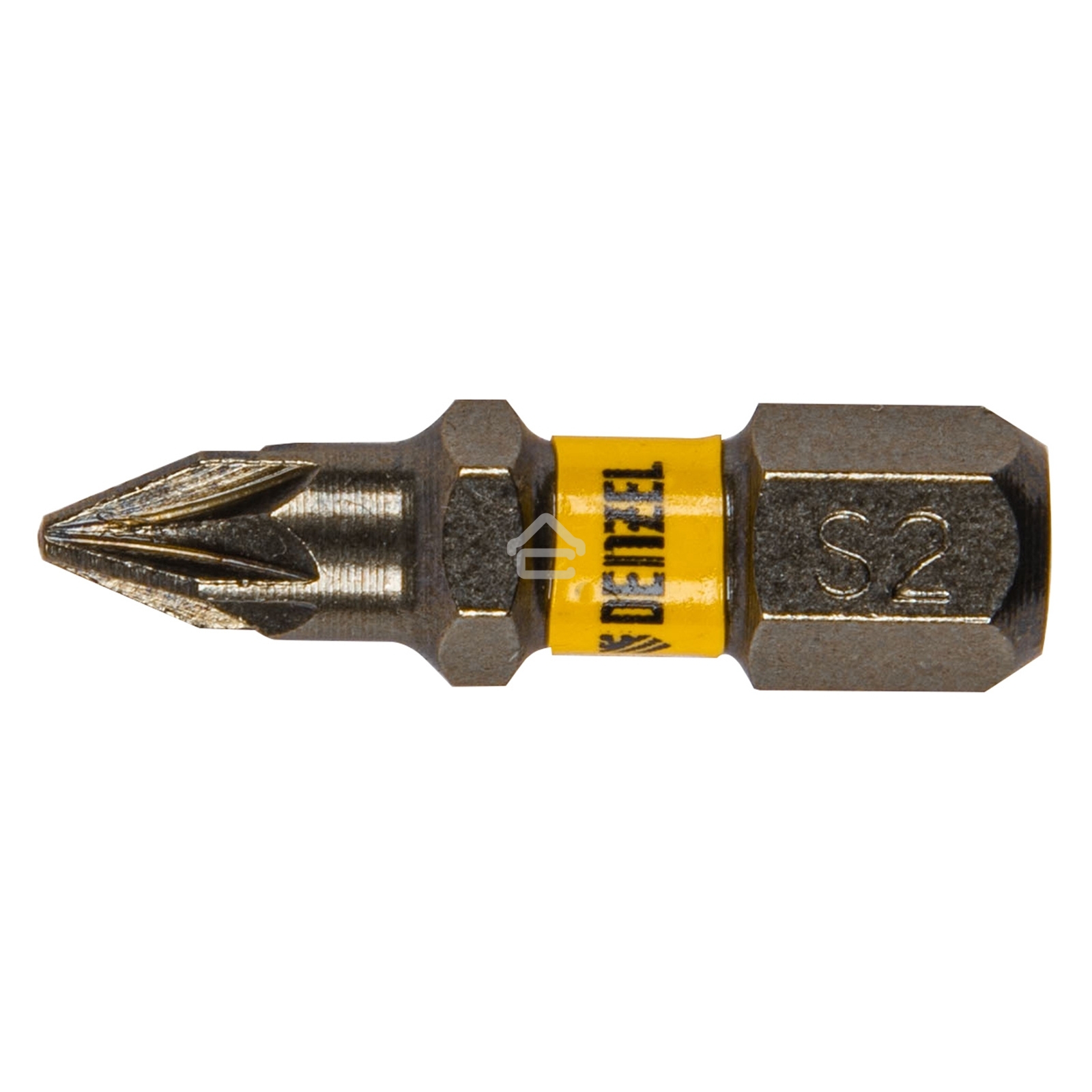 Набор бит PZ1х25, сталь S2, шестигранный профиль, 10 шт. Denzel