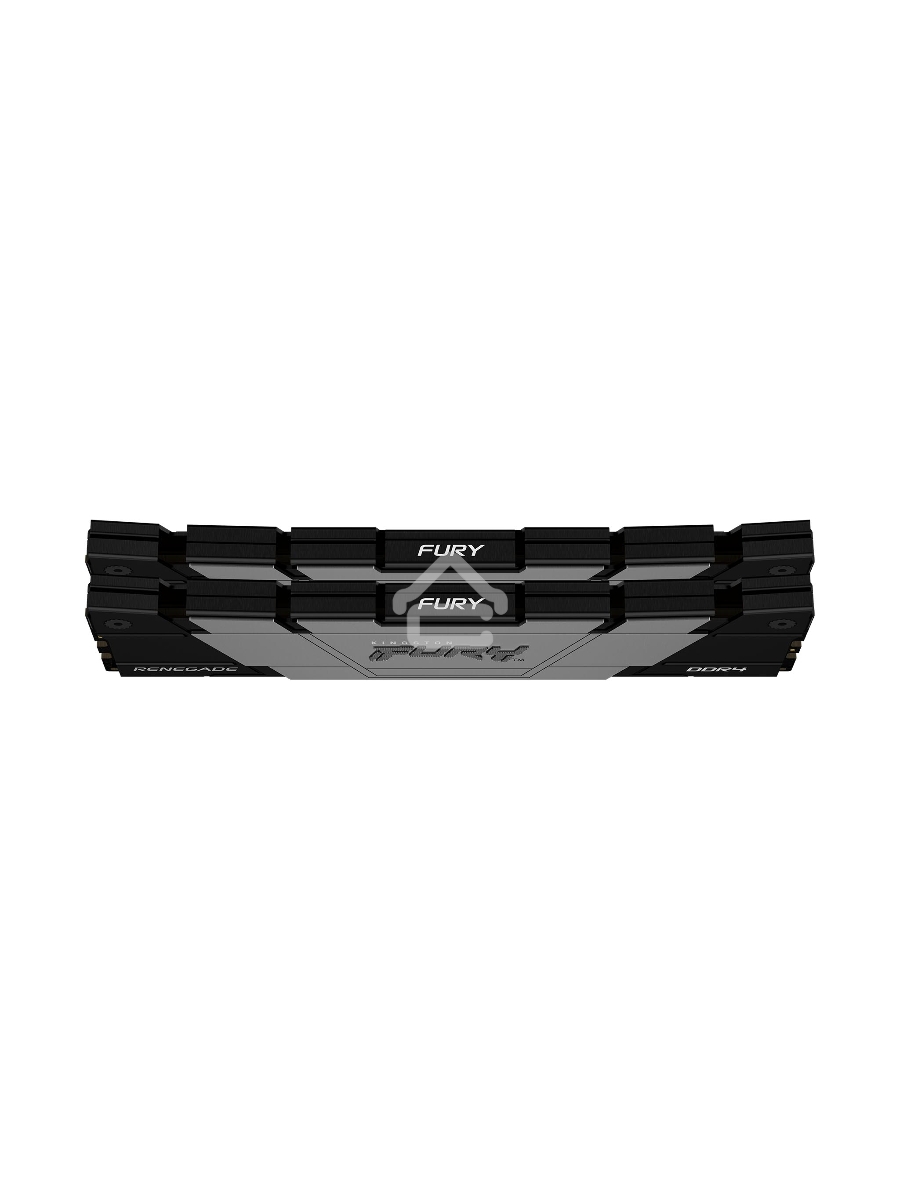 Оперативная память Kingston Fury Renegade, DDR4, 32GB (2x16GB), 3200MHz, CL16, DIMM, с радиаторами, серый/черный