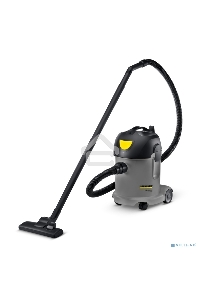 Пылесос Karcher T 14/1 Classic 1600 Вт серый/желтый, 240/1600 Вт, уборка сухая/влажная, пылесборник мешок 14 л