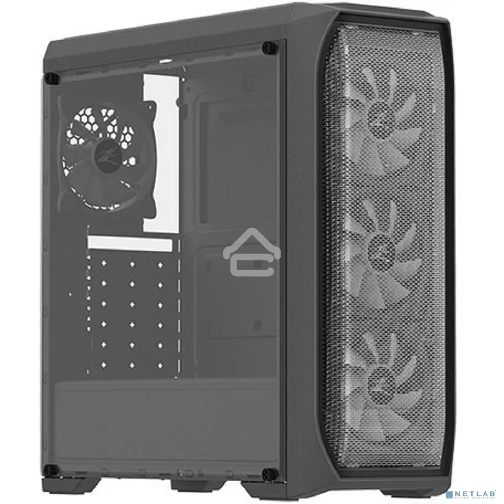 Компьютерный корпус ZALMAN N5 MF, ATX, BLACK, WINDOW, 1x5.25