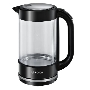 Чайник электрический Bosch TWK70B03 1.7л. 2400Вт черный (корпус: стекло)