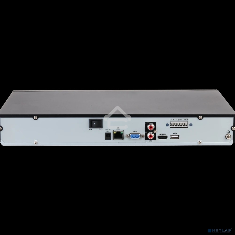 Видеорегистратор IP Dahua 8-канальный 4K и H.265+. Входящий поток до 160 Мбит/с; сжатие: H.265+, H.265, H.264+, H.264; разрешение записи до 12Мп; накопители: 2 SATA III до 20Тбайт; воспроизведение: 8кн