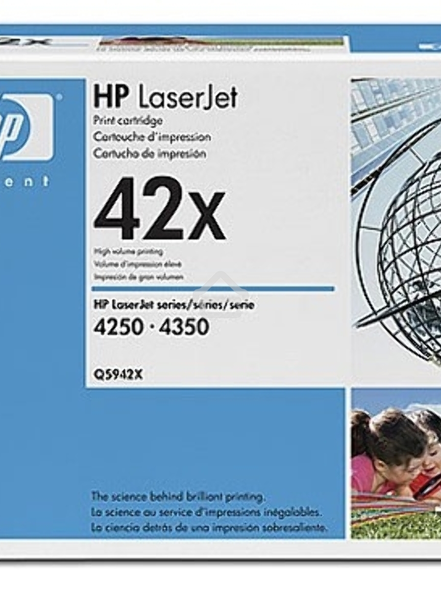 Картридж лазерный HP Q5942XD черный двойная упаковка для LaserJet 4250/4350 2 x 20000стр.