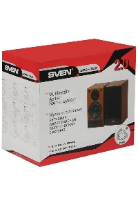 Колонки Sven SPS-702 2.0 черный 40Вт