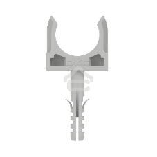 Держатель с защелкой и дюбелем. д.20мм 51320 DKC