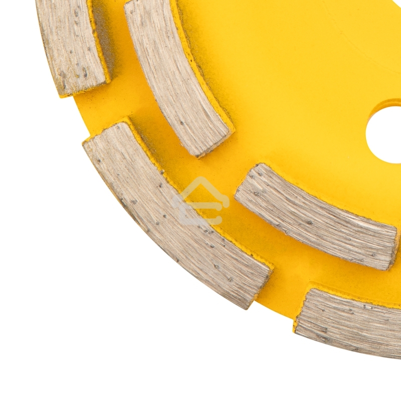 Чашка алмазная шлифовальная Kranz 2-ряд 125х22.2 мм