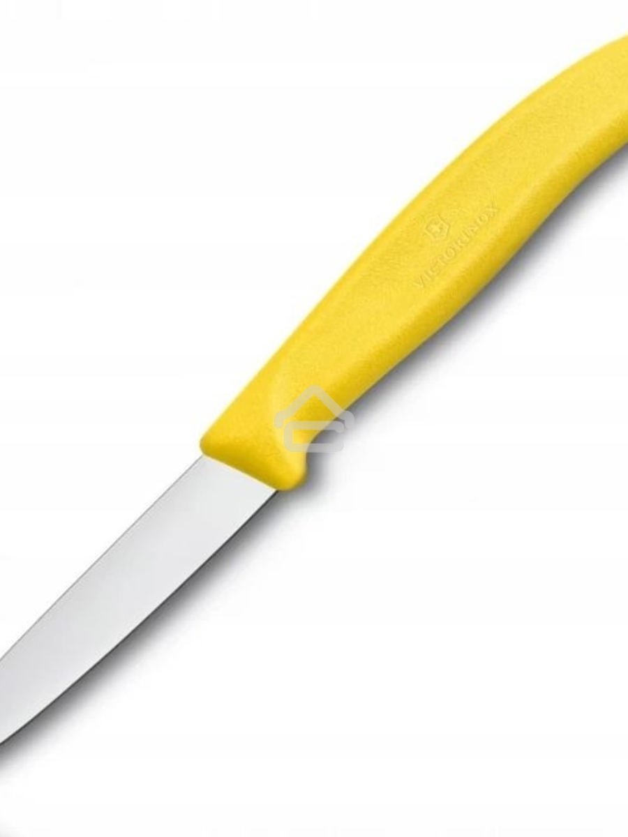 Нож Victorinox Swiss Classic для очистки овощей, летвие 8 см, прямая заточка, желтый