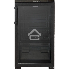 Холодильная витрина Бирюса Б-L102 черный однокамерный 115 л