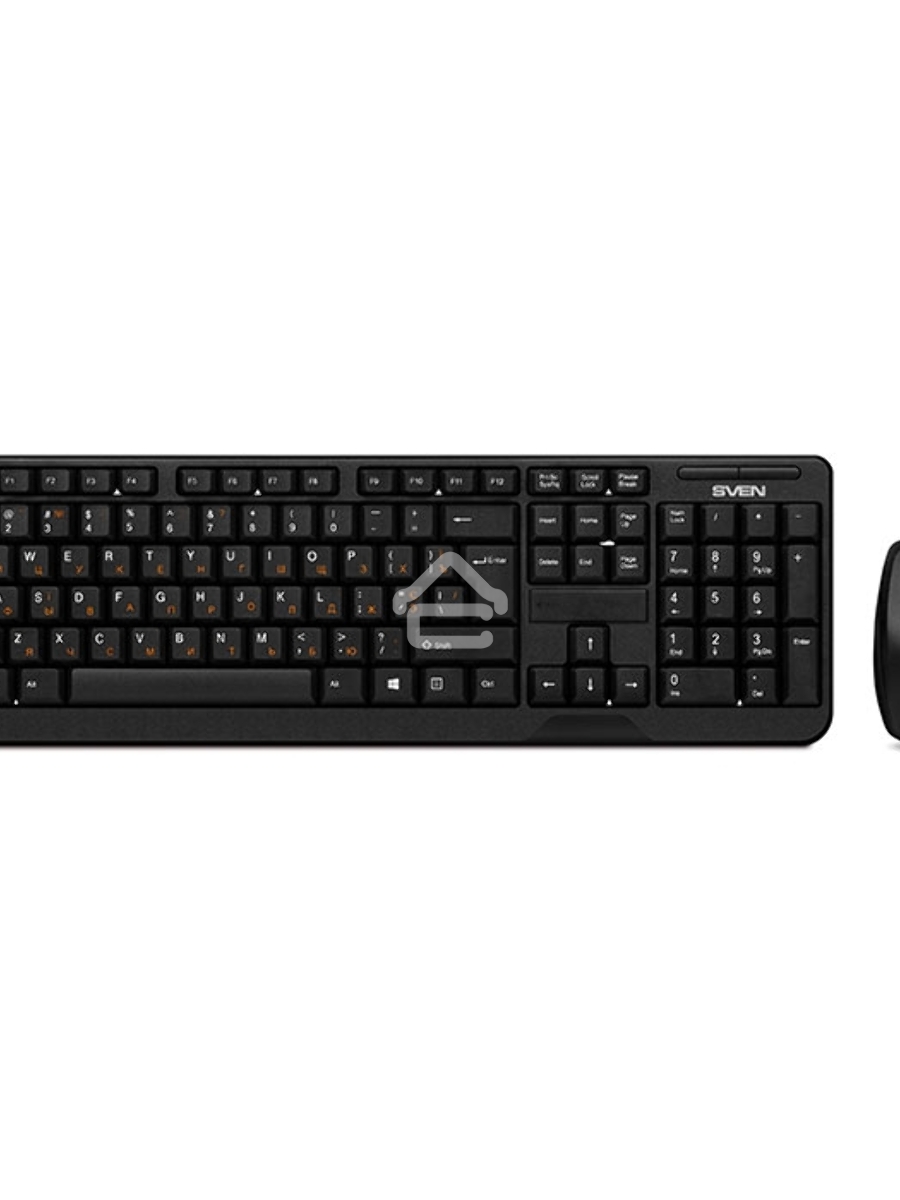 Клавиатура + мышь Sven Comfort 3300 Wireless Беспроводной SV-03103300WB