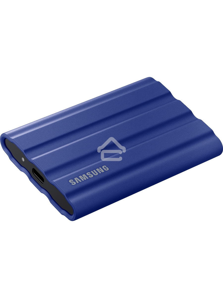 Накопитель SSD Samsung T7 Shield MU-PE1T0R/WW, USB3.2, 1ТБ, синий