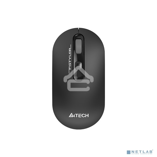 Мышь беспроводная A4Tech Fstyler FG20 серый, 2000 dpi, радиоканал, USB, кнопки - 4