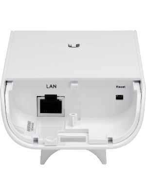 Точка доступа UBIQUITI LocoM2(EU) Wi-Fi и AirMAX. 802.11g/n, интегрированная антенна 8 дБ (45°*45°),10/100 RJ45 Ethernet