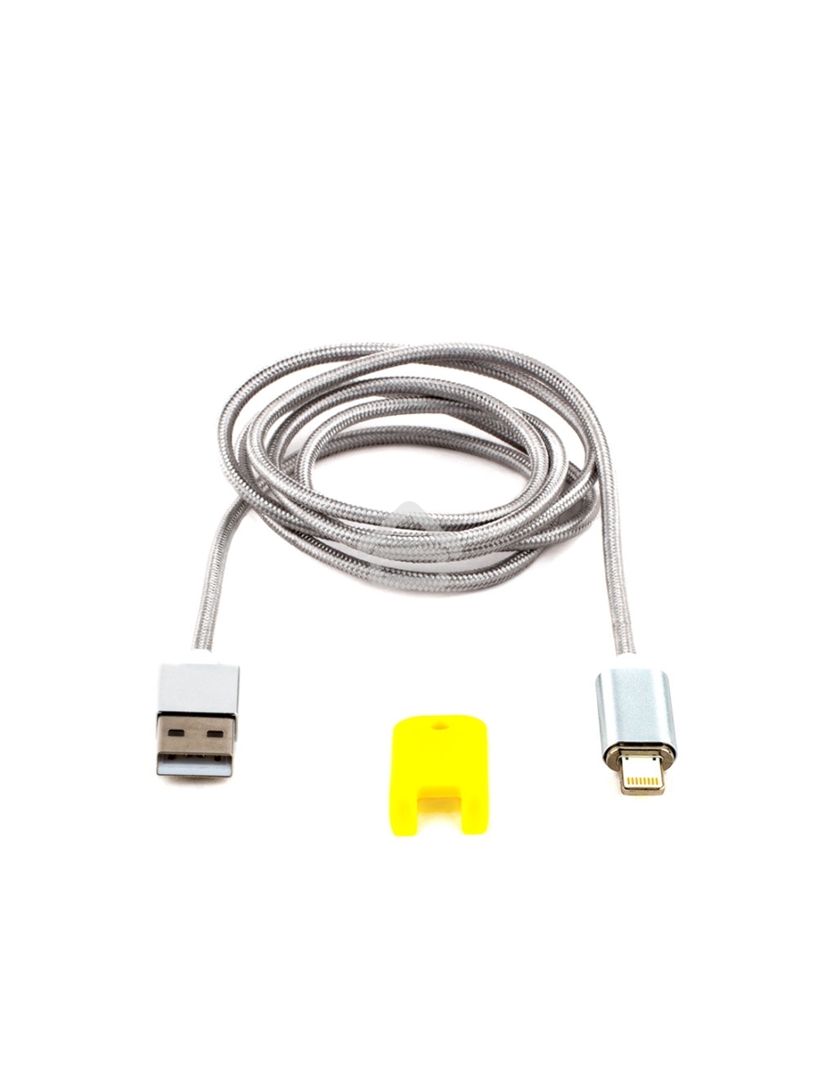 Кабель Cablexpert магнитный USB 2.0 CC-USB2-AMLMM-1M, AM/ iPhone lightning, магнитный кабель, 1м, алюминиевые разъемы, коробка