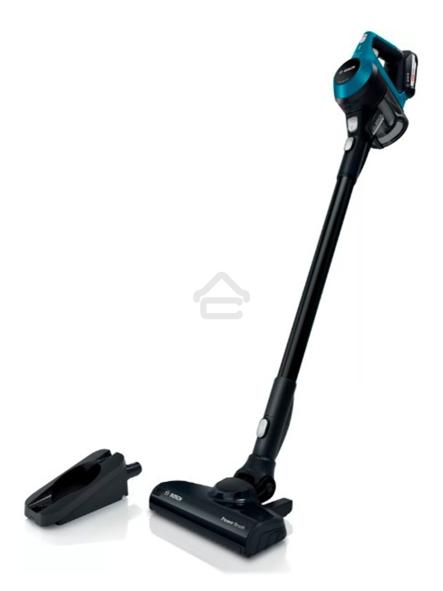 Пылесос вертикальный Bosch BBS611LAG POWER FOR ALL 18V синий, питание от аккумулятора, уборка сухая, работа от АКБ max 30 мин