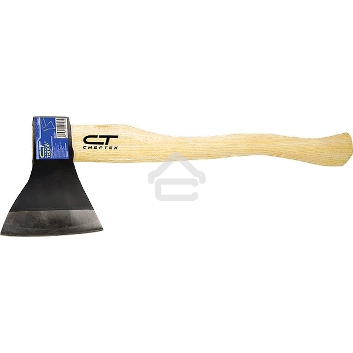 Топор Сибртех ТП11-10, 1000 г, в сборе, кованый, деревянное топорище