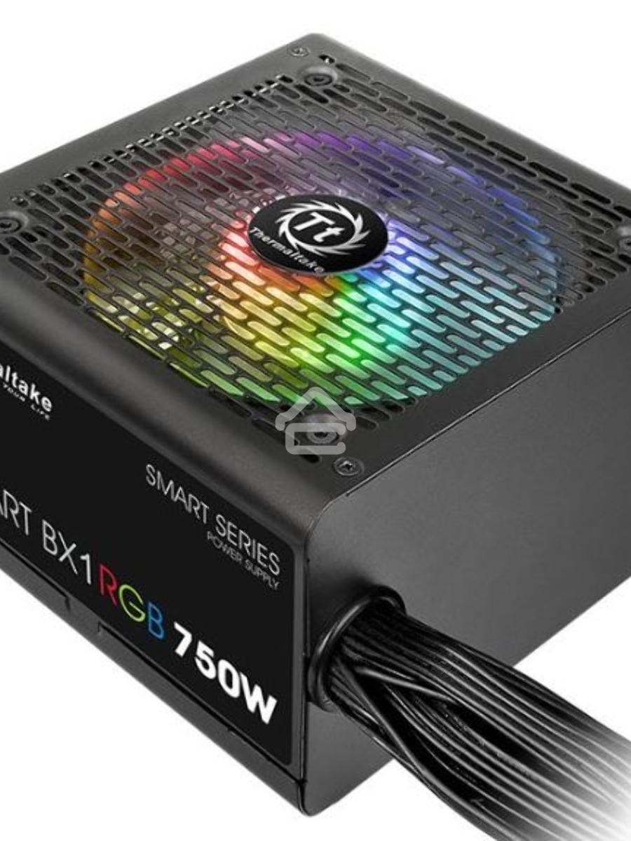 Блок питания Thermaltake Smart PS-SPR-0750NHSABE-1, 750Вт, 80 PLUS Bronze, 120мм, черный