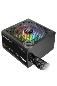 Блок питания Thermaltake Smart PS-SPR-0750NHSABE-1, 750Вт, 80 PLUS Bronze, 120мм, черный