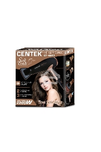 Фен Centek CT-2241 (РОЗОВОЕ ЗОЛОТО+черный) 1900Вт, 2 скорости, 3 режима (в уп. 10 шт)