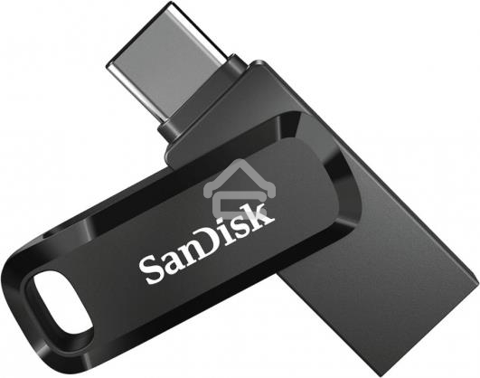 Флешка USB Sandisk DDC3 (SDDDC3-032G-G46), 32Gb, USB 3.0/USB Type-C, R/W 150/30, черный