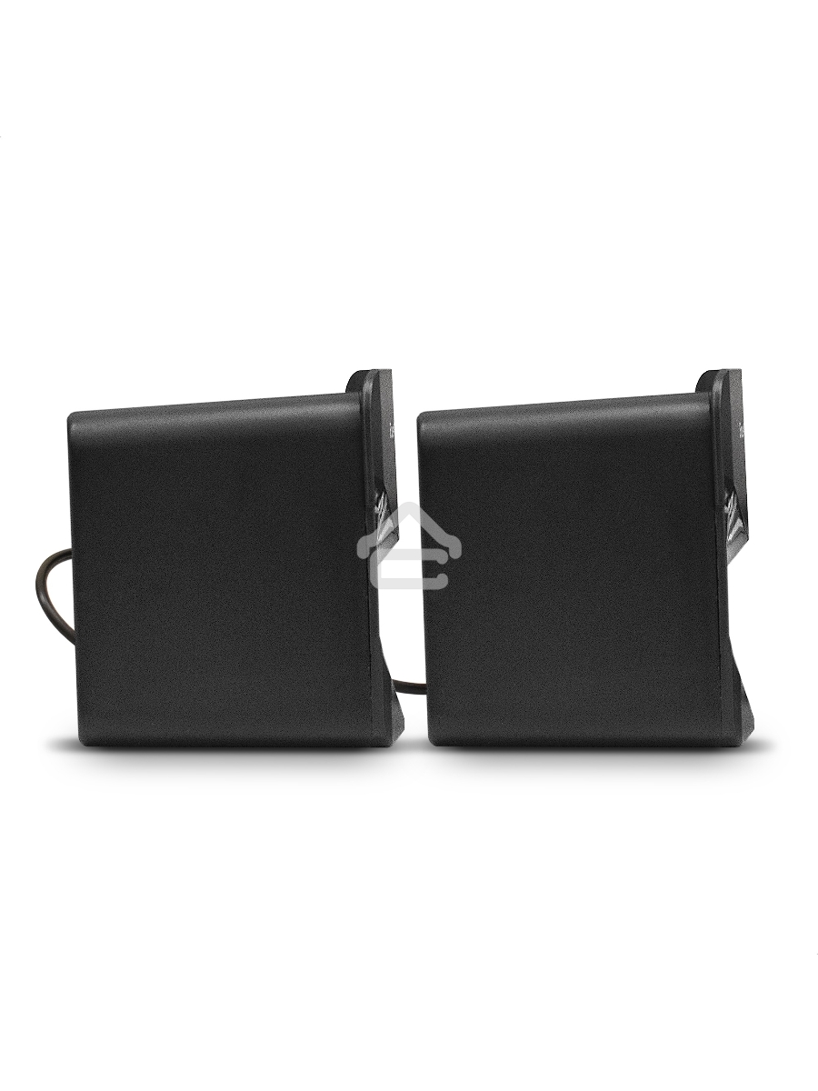 Акустическая система 2.0 ExeGate EX289685RUS Accord 200 (питание USB, 2х3Вт (6Вт RMS), 60-20000Гц,цвет черный, синяя подсветка)