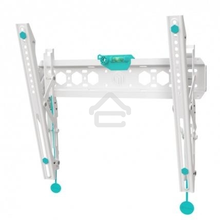 Кронштейн ONKRON TM5W/32-65'' макс 400*400 наклон +12º от стены: 35-145мм, макс вес 68,2кг, встр уровень, белый