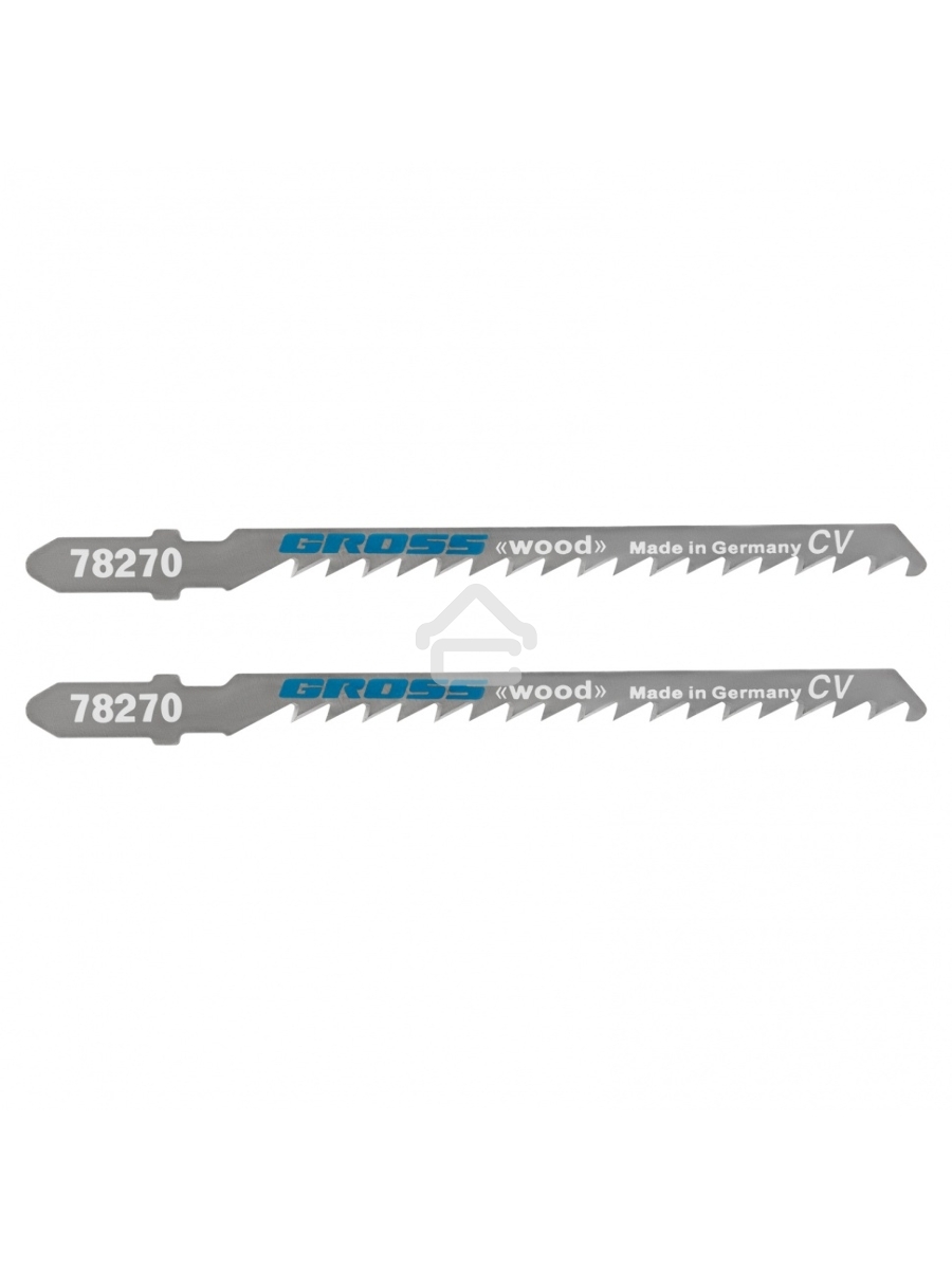 Полотна для электролобзика GROSS по дереву, 2 шт.( 3105 - T244D ) 78270