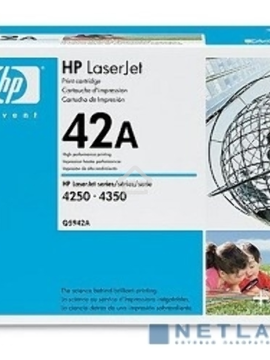 Картридж лазерный HP Q5942A черный для LJ 4250/4350 10 000 стр.
