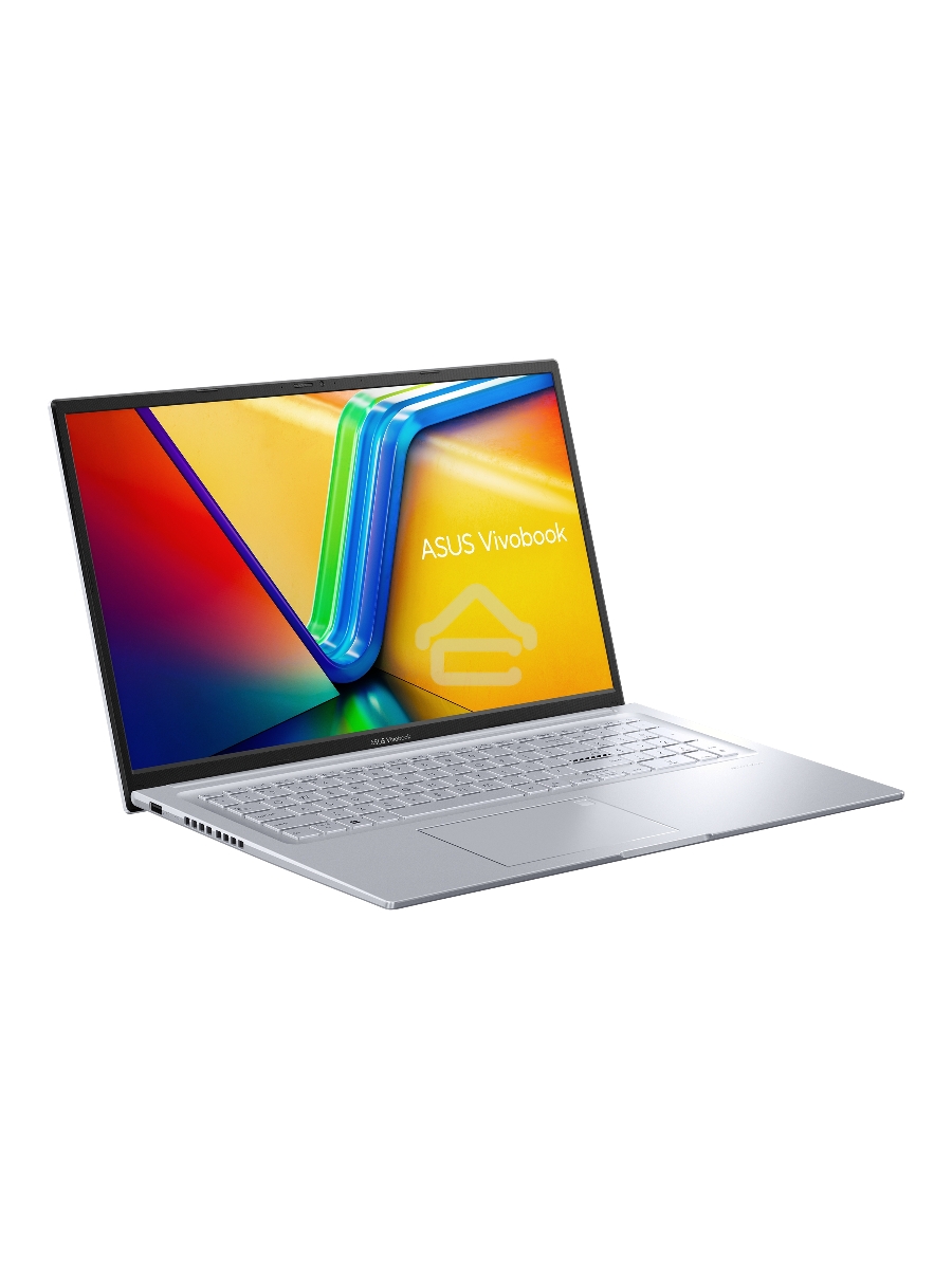 Ноутбук ASUS VivoBook 17X M3704YA Ryzen 5 7430U 16Gb SSD 1Tb AMD Radeon Graphics 17,3 FHD IPS 50Вт*ч No OS Серебристый M3704YA-AU159 90NB1191-M008F0