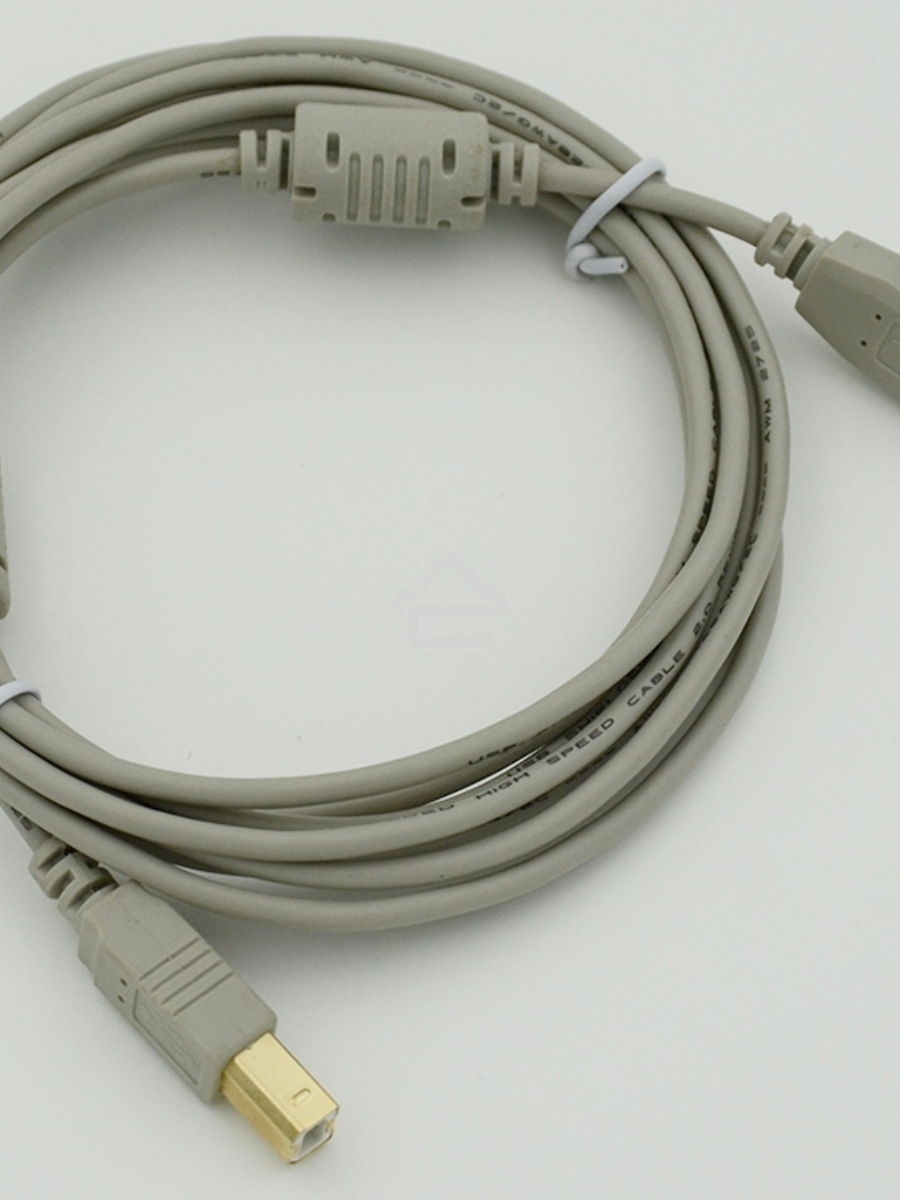 Кабель USB 2.0 PRO Am-Bm /Экран, покрытие Gold flash, 2x ферритовых фильтра 3м