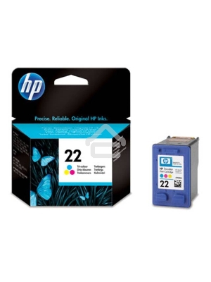 Картридж струйный HP 22 C9352AE многоцветный для HP DJ 3920/3940/PSC 1410 (165стр.)