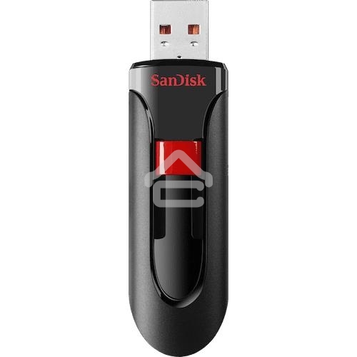 Флешка USB R/W R/W Sandisk 128Gb Cruzer Glide SDCZ600-128G-G35 USB3.0 черный/красный