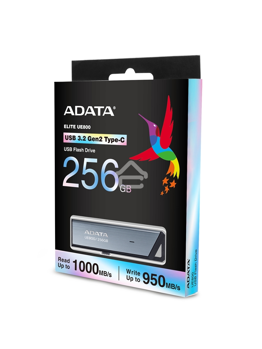 Флеш диск A-Data 256Gb Type-C UE800 AELI-UE800-256G-CSG USB3.2 серебристый