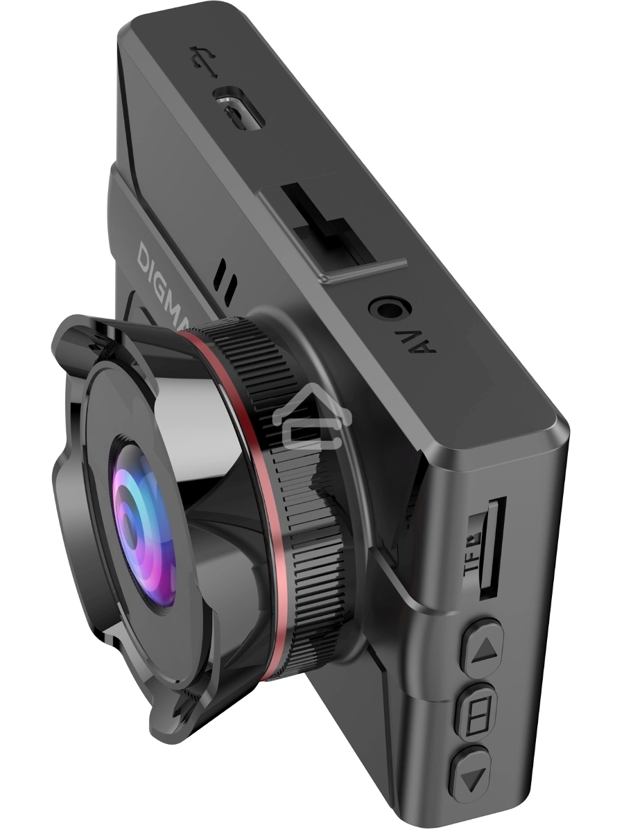 Видеорегистратор Digma FreeDrive 300W черный 4Mpix 1400x2560 130гр.