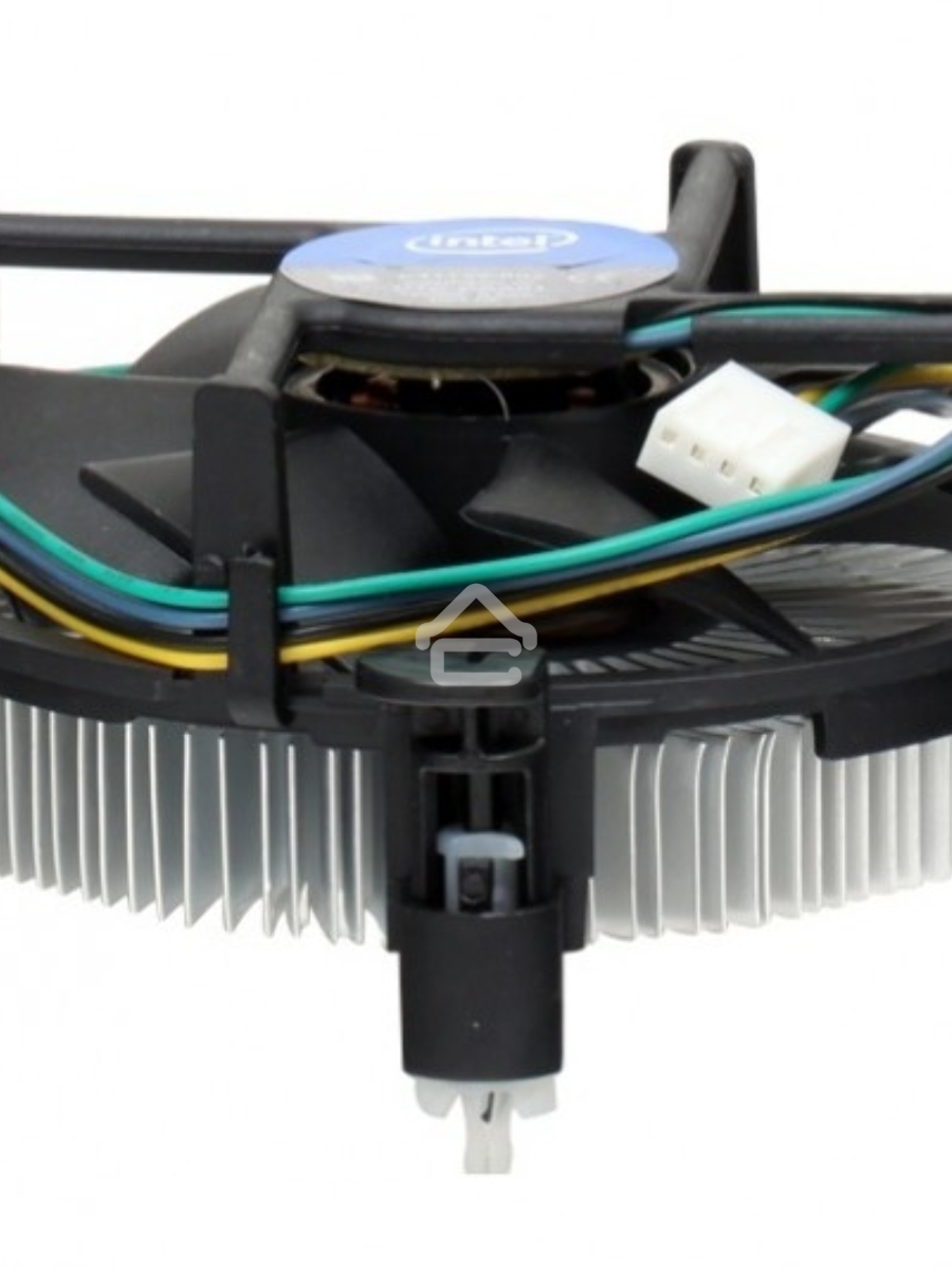 Кулер для процессора Intel Original E41759 серебристый 80мм алюминий 2800rpm 38db 4-pin 80W 45мм