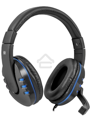 Гарнитура Defender GAMING WARHEAD G-160 BLACK/BLUE