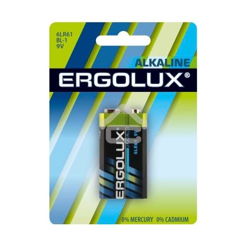 Элемент питания алкалиновый Ergolux 