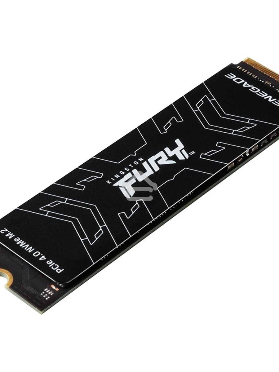 Накопитель SSD Kingston Fury Renegade, 500Gb, PCIe 4.0 x4, M.2 2280, NVMe, R/W 7300/3900, с радиатором