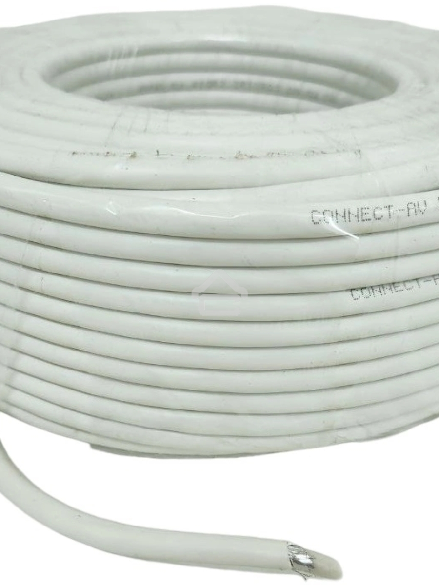 Кабель Premier CONNECT-AV RG-6/U CCS WT 50м. белый (21-321 50)